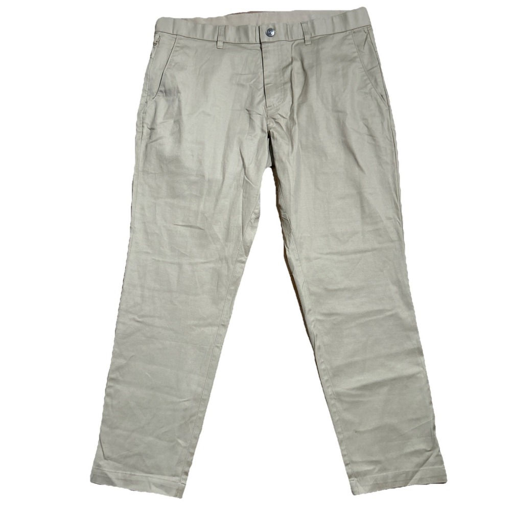 Fabletics Pants Men's 35x30 (36x28) High Side Chino Classic Fit Performance Golf